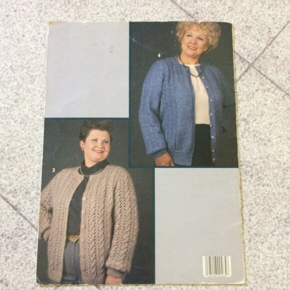 Leisure Arts Knit & Crochet Afghans Vests Cardigans - Picture 7 of 16